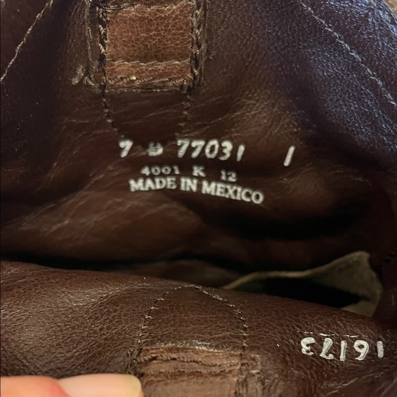 Frye Women's Dark Brown Ankle Booties Size 7 M - Picture 7 of 13